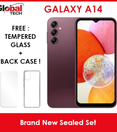 三星Galaxy A14 LTE/128GB Rom+6GB Ram（免费：钢化玻璃+后盖）