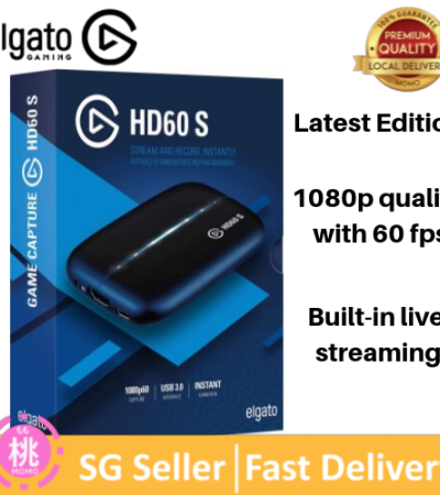 Elgato Game Capture HD60 S+ or HD60 S for PlayStation 4, Xbox One and Xbox 360, or Nintendo Switch gameplay, Full HD 1080p 60fps HD60S or HD60S+