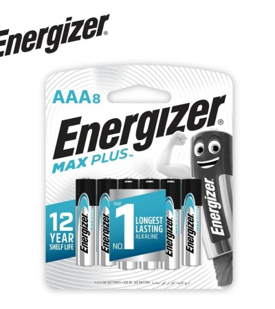 Energizer Max Plus AAA 8S Batteries